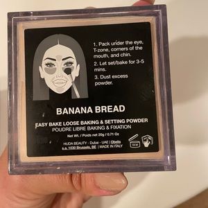 Huda beauty easy bake banana bread